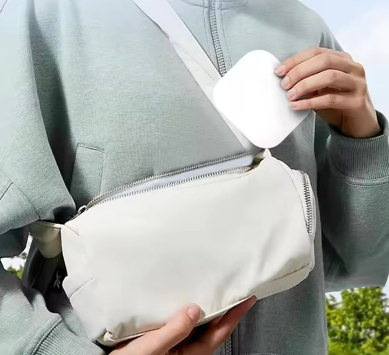 LunaGlow – LED Compact Vanity Mirror (3-Level Brightness)