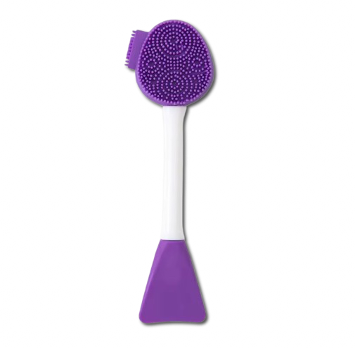2-in-1 Silicone Facial Cleansing & Mask Brush